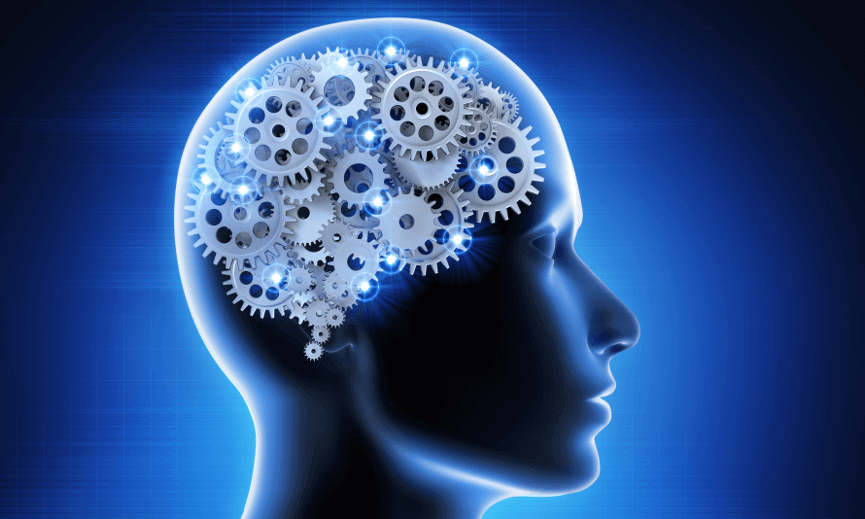Hypnosetechniken - Veranschaulichung eines Denkprozesses im Kopf